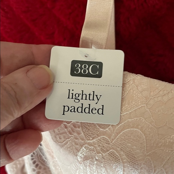 Rene Rofe Cream Lace Bra - Picture 3 of 6